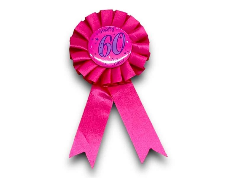 Kitűző pink -60 éveseknek-