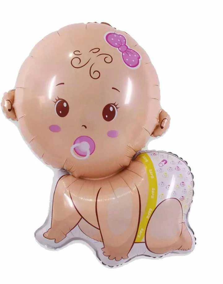 Baby lány fólia lufi