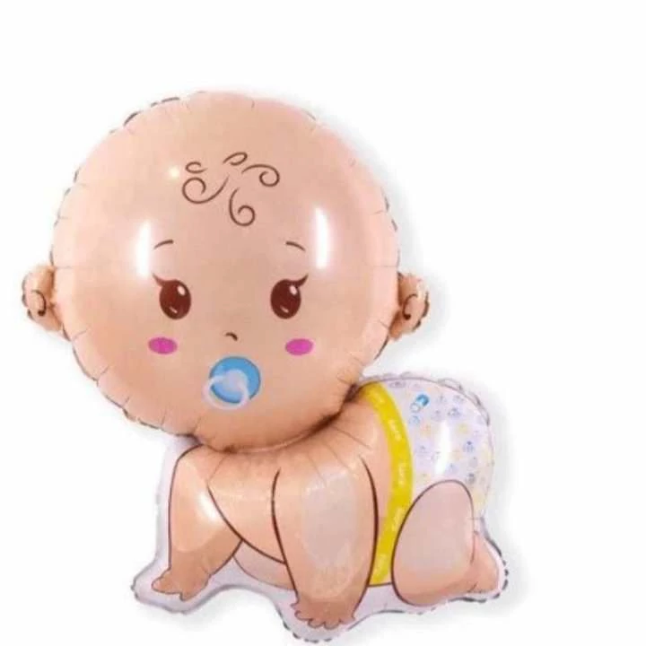 Baby fiú fólia lufi