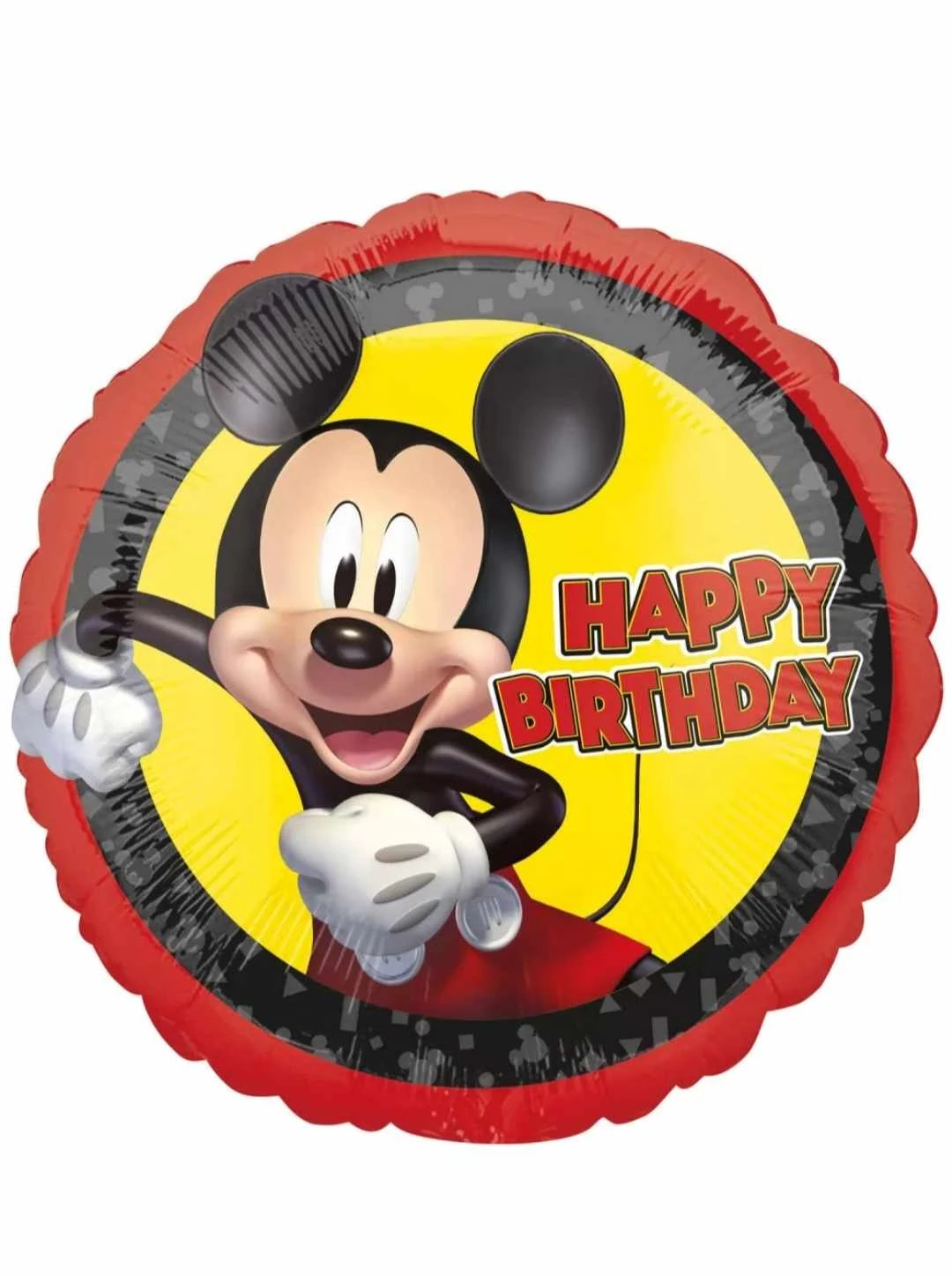 Mickey egér fólia lufi -happy birthday -