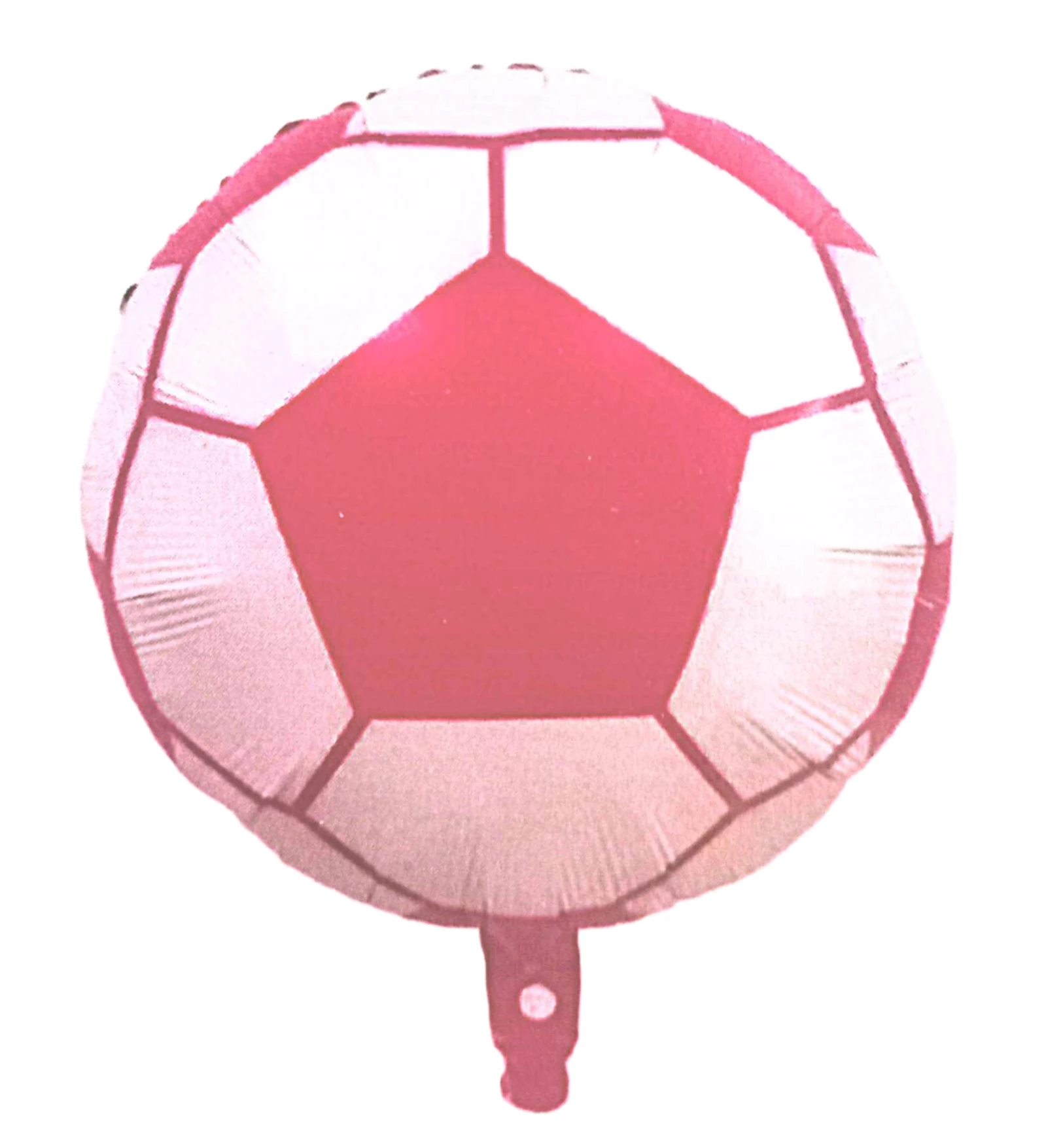 Piros foci labda fólia lufi 43 cm 