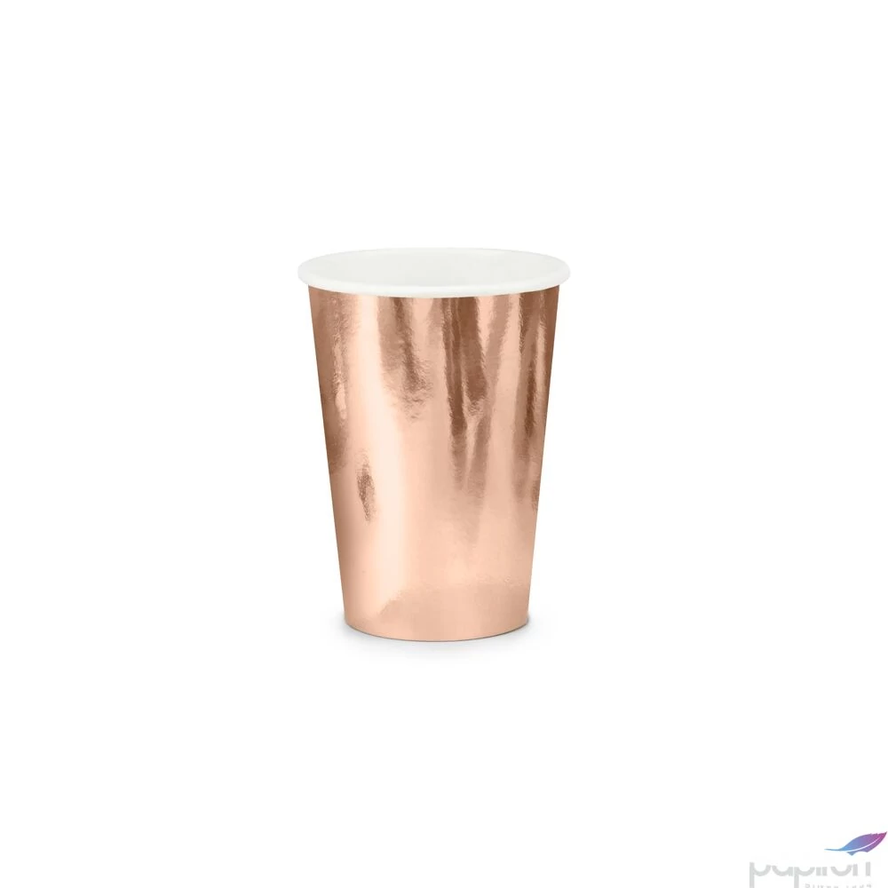 Rosegold 6 db papírpohár 220 ml