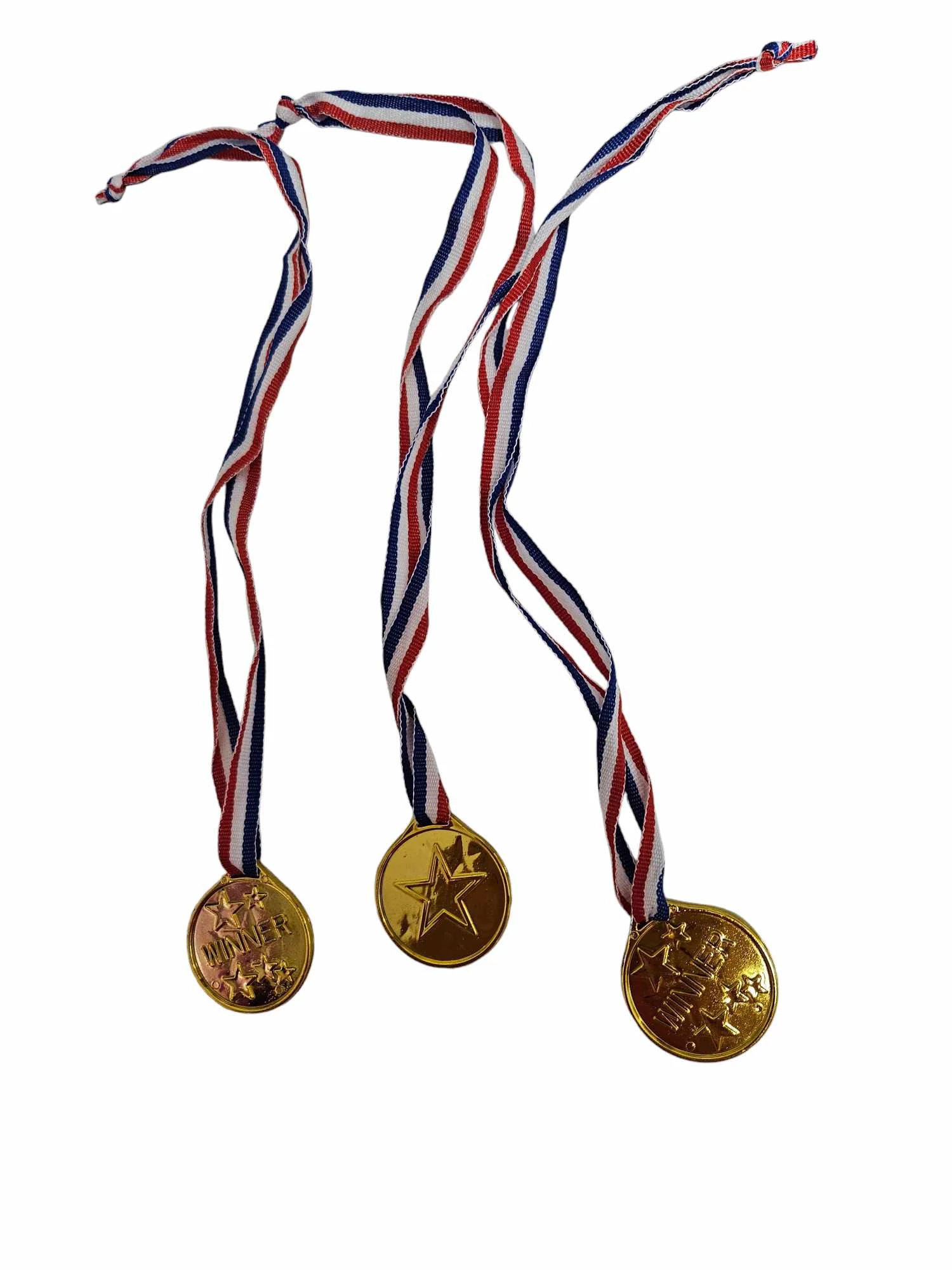 Winner csillagos érem, 3 db 