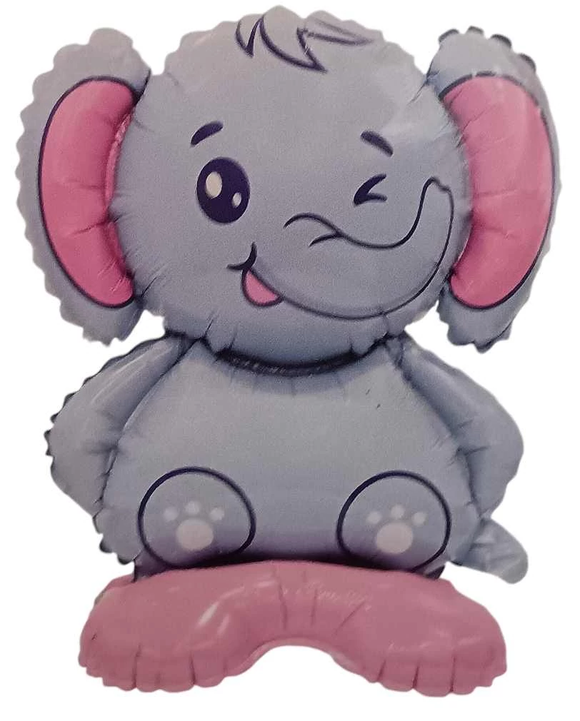 Talpas Baby Elefánt fólia lufi 40 cm 