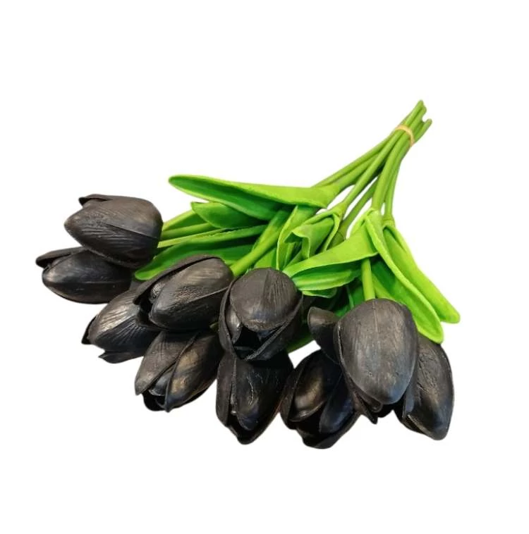 Tulipán 1 szál, fekete 