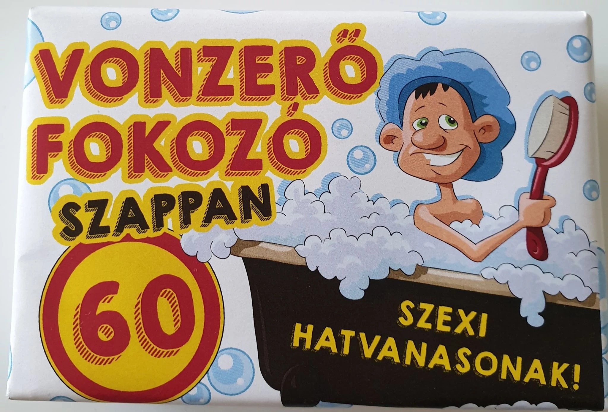 Vonzerő fokozó szappan, 60-as úrnak