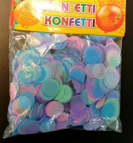 Konfetti, 20 gr