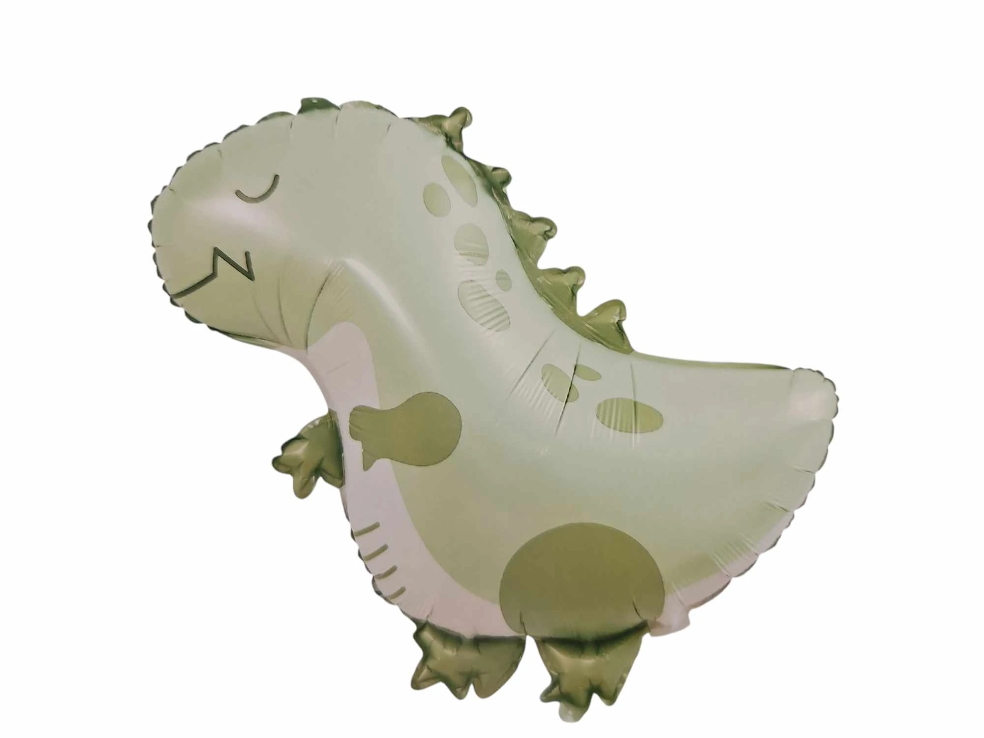 Dinó zöld fólia lufi, 55 cm
