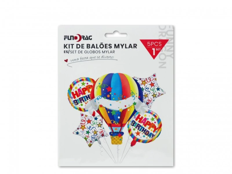 Hőlégballon fólia lufiszett