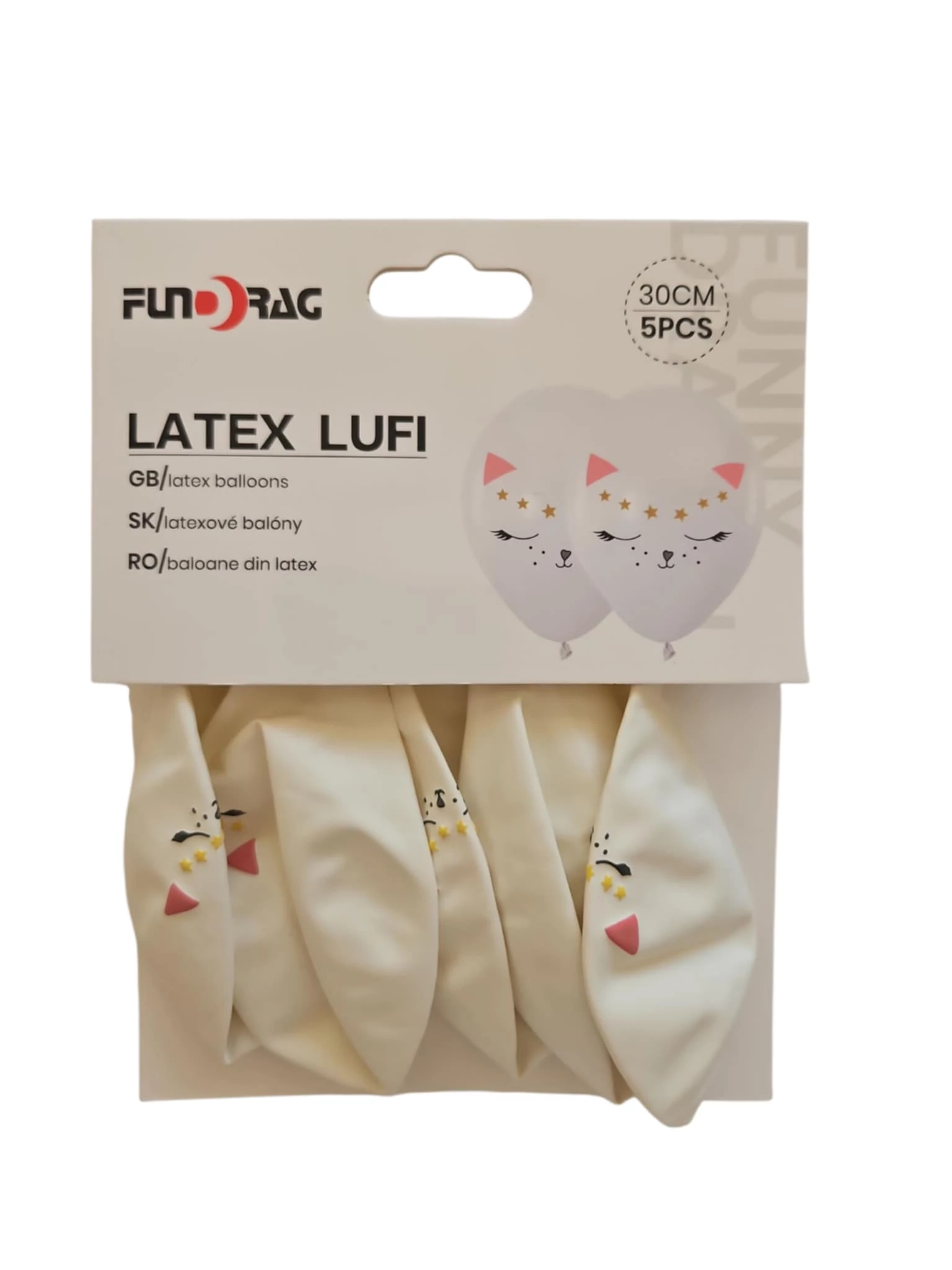 Cica latex lufi, 5 db