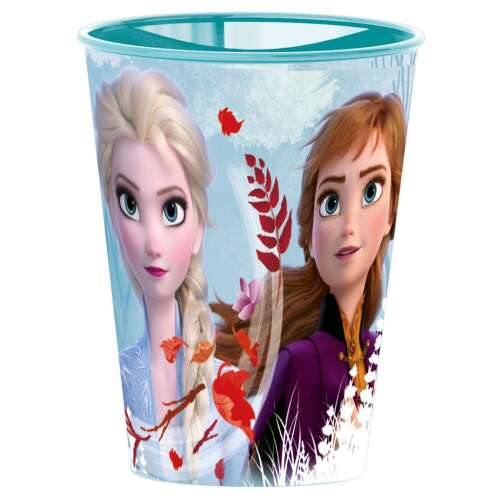 Disney Jégvarázs II műanyag pohár kék 260  ml