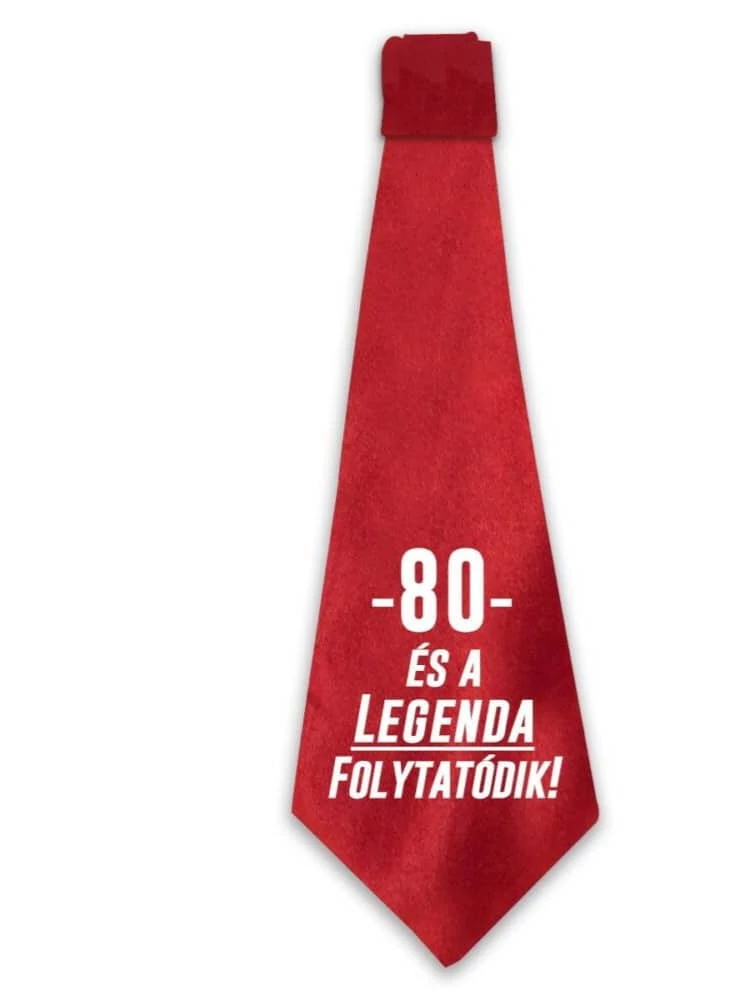 Piros nyakkendő 80 és a legenda folytatódik