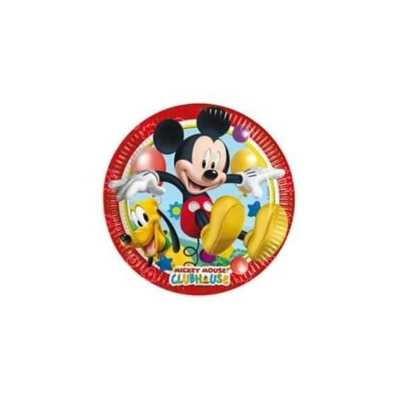 Disney Mickey papírtányér 19,5 cm, 8db