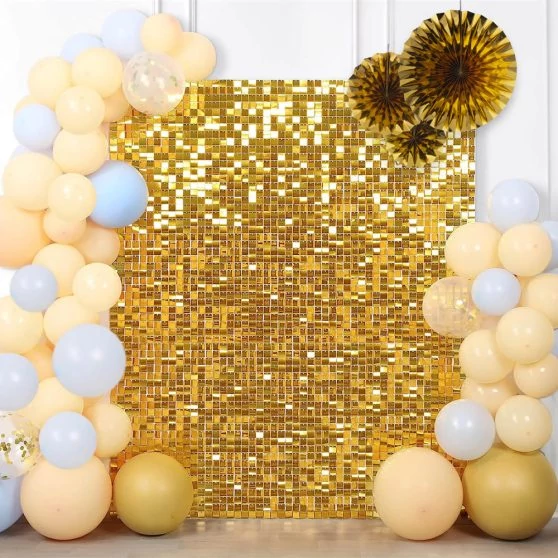 Arany dekor panel, 30 x 30 cm - 1 db