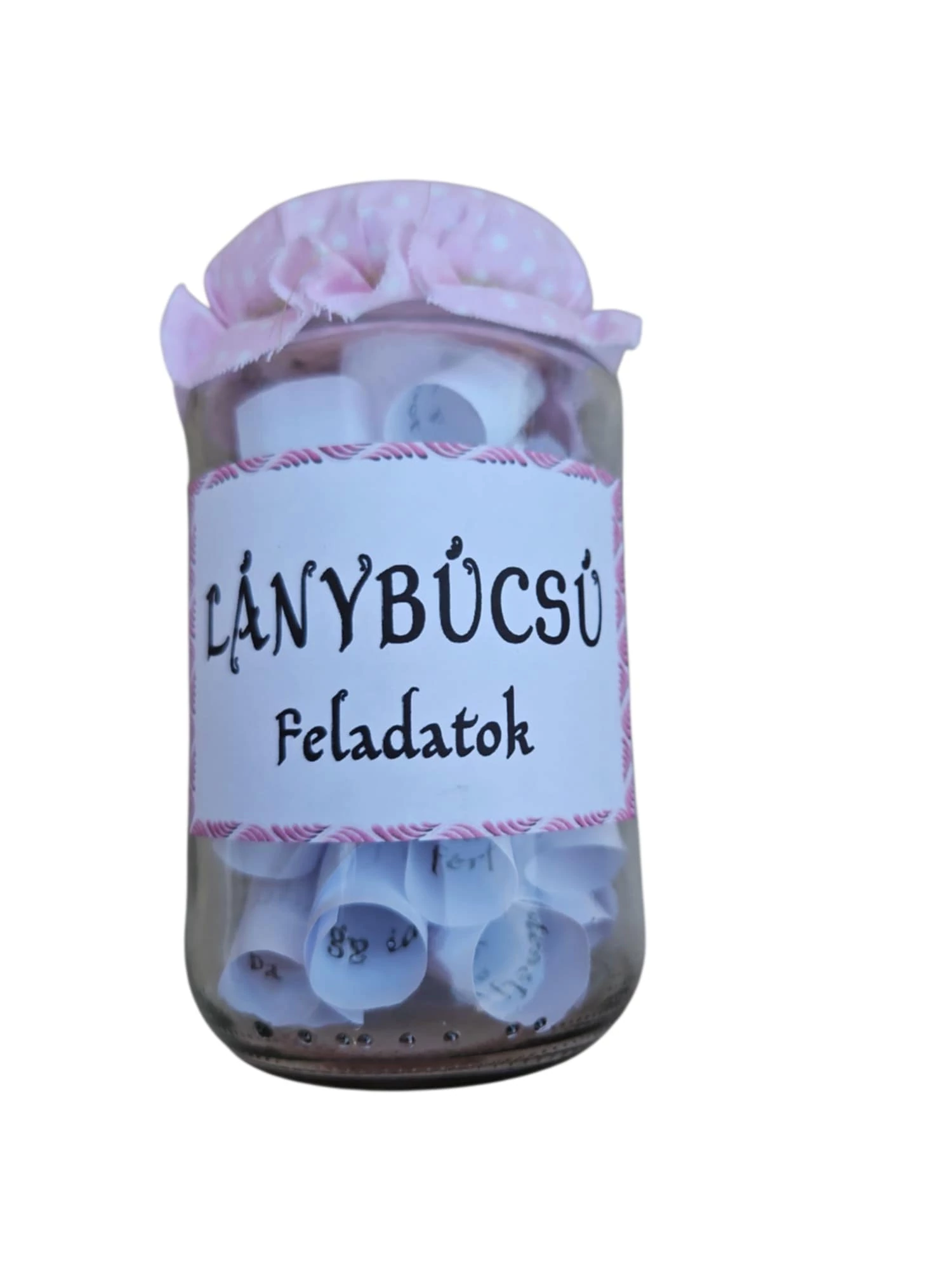 Lánybúcsú feladatok befőtt