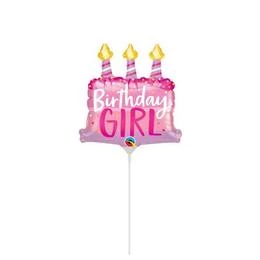 Birthday girl torta fólia lufi 70 cm