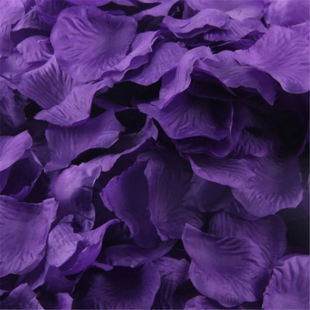 Rózsaszirom lila, 100 db  5 cm 